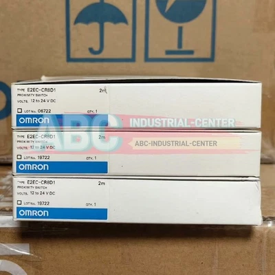 1PCS New Omron E2EC-CR8D1 2M Proximity Sensor Switch# - Image 1 of 4