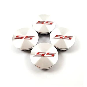 4 Stück 67mm 2 5/8'' SS Radkappen Set für Camaro 2016-2020 nur 6. Gen Räder silber - Bild 1 von 5