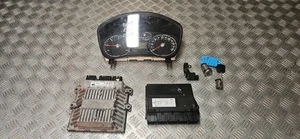 Ford fiesta MK6 TDCI 1.4 diesel ignition barrel key transponder engine ecu kit - Picture 1 of 15