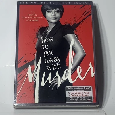 How to Get Away with Murder: Complete First Season 1 (DVD,2014, 2015)W/Slipcover - Image 1 of 2