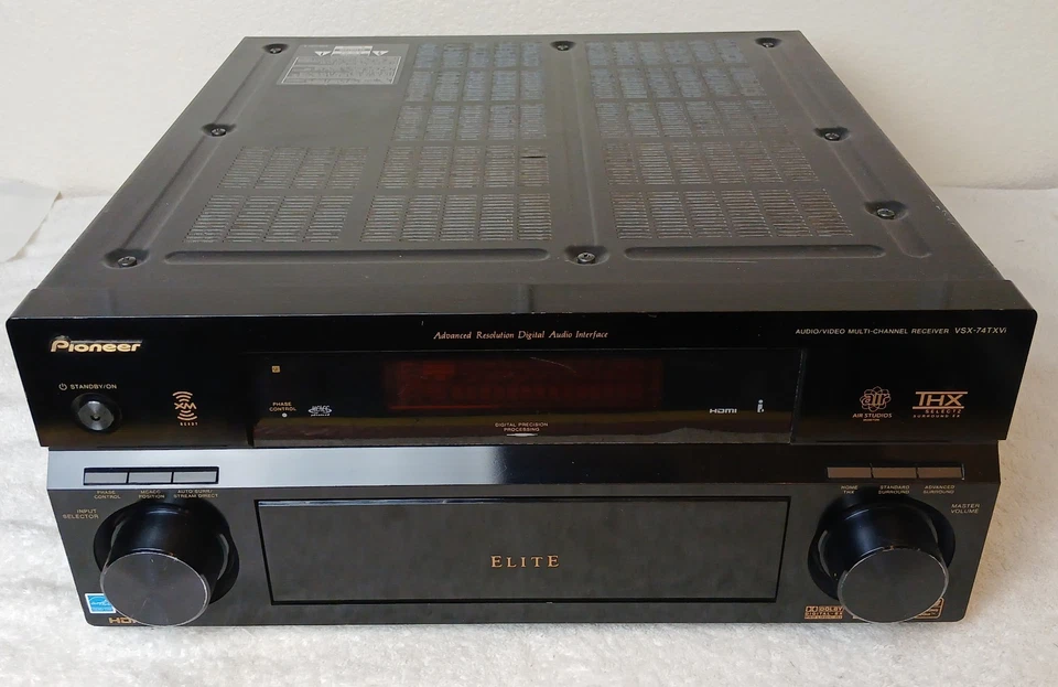 PIONEER ELITE VSX-74TXVi DIGITAL RECEIVER  XM MCACC ADVANCED RESOLUTION AUDIO - Image 1 of 4