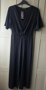 Womens Plus Size Black Jumpsuit, UK 18 - Picture 1 of 7