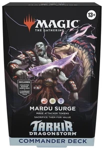 MTG Tarkir Dragonstorm Commander Deck – Mardu Surge (RWB) Sealed - Picture 1 of 1