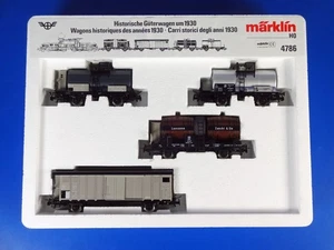 Märklin H0 - 4786 - SBB Historischer Wagen 4er Set für Krokodil / BOX - LN - Bild 1 von 10