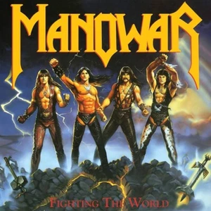 Manowar 'Fighting The World' Colour Vinyl - NEW - Picture 1 of 1