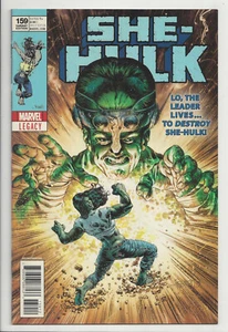 SHE-HULK #159 (2nd PRINT) HOMAGE VARIANT Hulk Marvel Disney + 2018 NM- NM - Picture 1 of 4