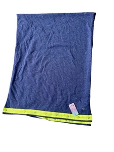 NWT Ivivva by Lululemon Village Chill Scarf OS Blue Yellow Snaps Gift Holidays - Picture 1 of 5