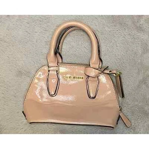 Steve Madden Pale Powder Pink Patent Leather Mini Handbag New Without Tags - Bild 1 von 4