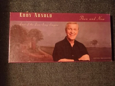 Eddy Arnold, Last Of The Love Song Singers, Then And Now 2 Cassette Box Set - Image 1 of 2