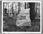 Ralph Emerson's grave, Sleepy Hollow, Concord, Massachusetts c1900 OLD PHOTO