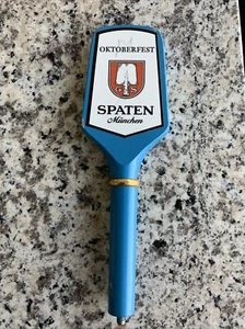 Spaten Oktoberfest Beer Tap Handle Blue Germany - Picture 1 of 5