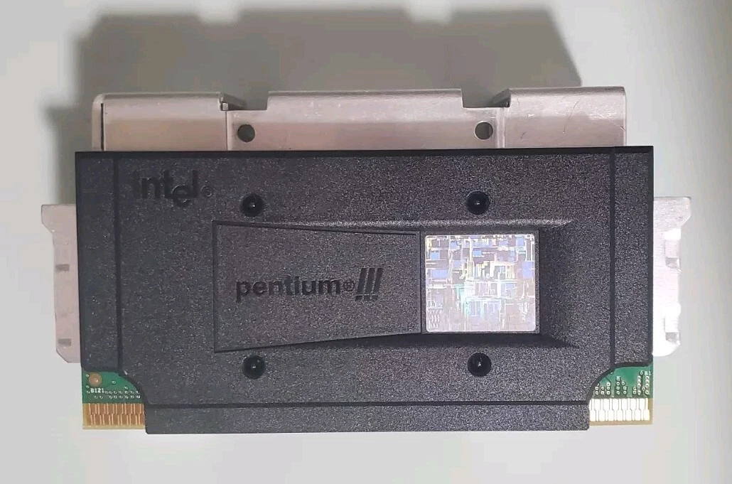 Intel Pentium III Computer Processors 500 MHz Bus Speed for sale