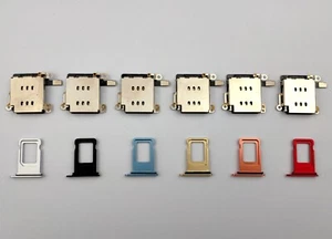 Lecteur double carte sim iPhone XR - Photo 1 sur 8