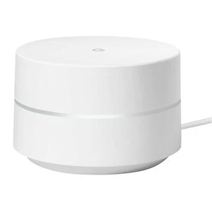 Google Mesh Wi-Fi Whole Home System - Network Router - White - Single Pack (A) - Picture 1 of 5