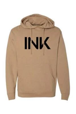 Hombre Ink Addict Tinta Jersey Sudadera Arenisca / Negro SMALL-2XLARGE Tatuaje - Imagen 1 de 2
