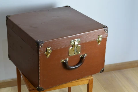 Antique / vintage Louis Vuitton hat trunk / case Cover