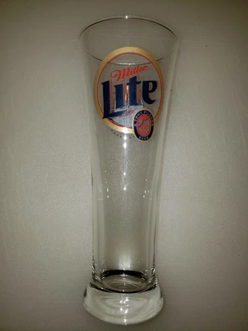 VTG 2000 NFL Super Bowl 34 XXXIV Miller Lite Pilsner Glass Rams Titans Atlanta Cover