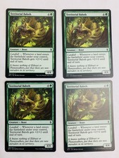 MTG Battle for Zendikar Territorial Baloth x4 magic the Gathering