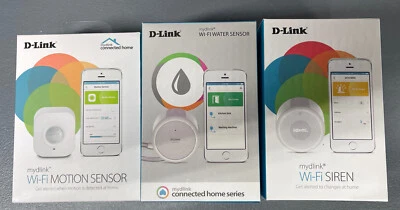 D-Link DCH-S160 mydlink Wi-Fi Sensor de fugas de agua Detector DCH-S200 Sirena DCH-S150 Foto 1 de 4