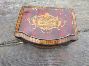 Antique Mackintosh's De Luxe Assortments Sheraton Casket Shaped Sweets Tin - Picture 1 of 4