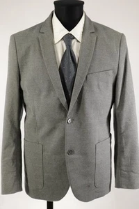 Tom Tailor hellgraues Tweed-Sakko Gr.42 Polyester Viskose Elasthan Top Zustand - Bild 1 von 11