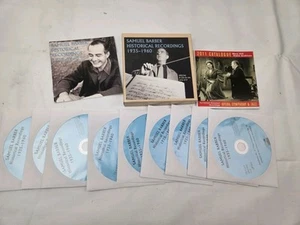 SAMUEL BARBER HISTORICAL RECORDINGS 1935-1960 SPECIAL 9 CD BOX SET - Picture 1 of 6