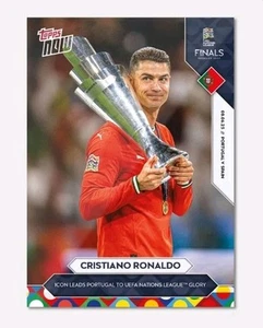 Cristiano Ronaldo - 2025 UEFA Nations League Topps NOW® - Card 7 - Imagen 1 de 1
