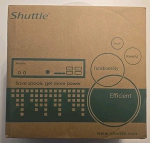 NEW Shuttle DH670 XPC slim Barebone System - Slim PC Socket LGA-1700 Card Audio - Afbeelding 1 van 2