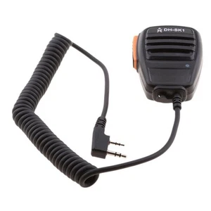 2 Pin Rainproof Shoulder Speaker Mic compatible with BaoFeng - Zdjęcie 1 z 5