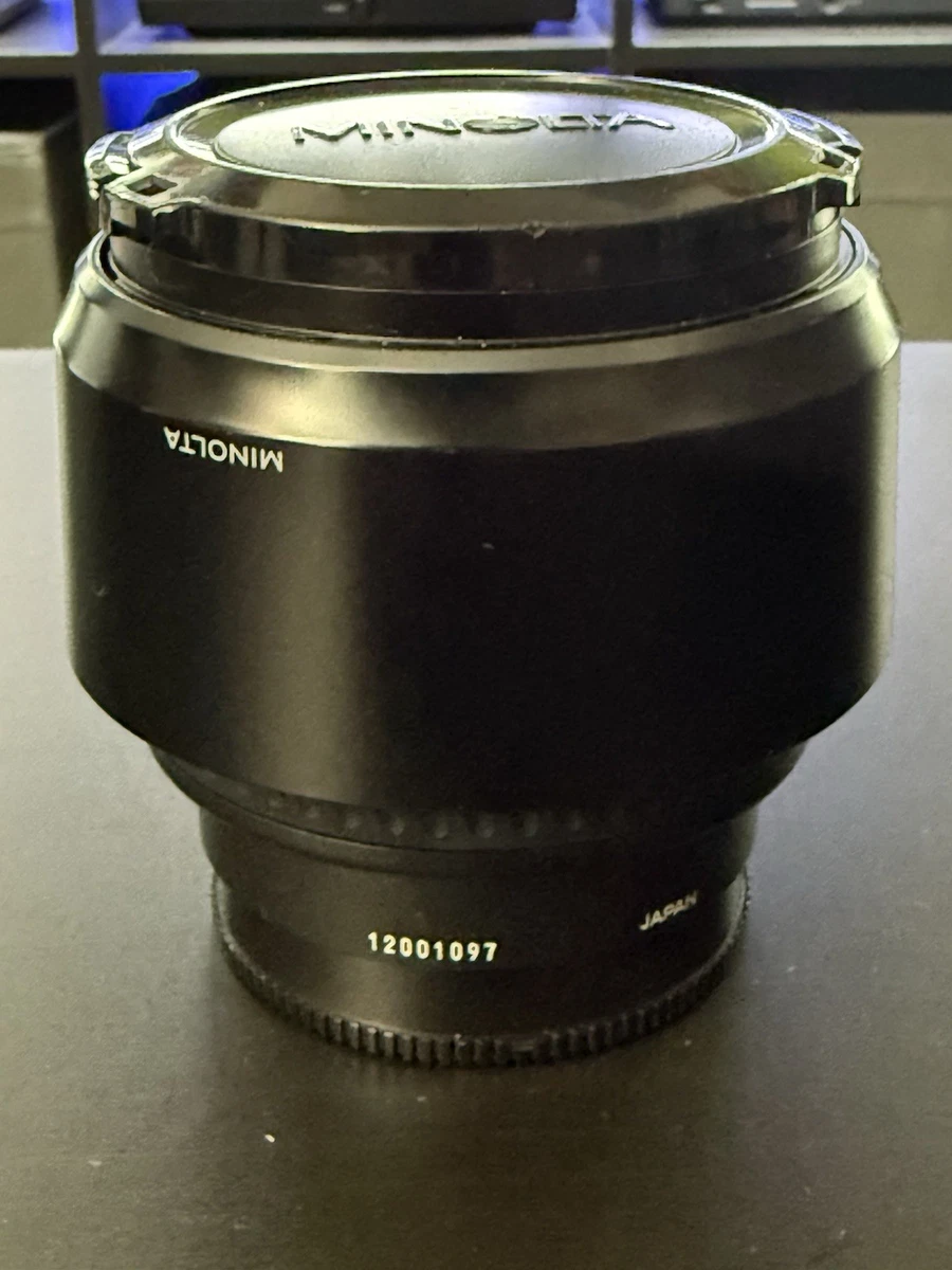 Minolta f/1.4 Lenses 85mm Focal for sale - eBay