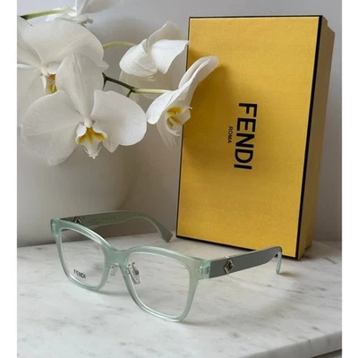 NUEVAS Monturas para Anteojos Fendi FE50117F Verde Gato Foto 1 de 4