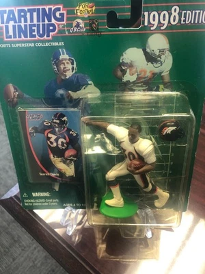 Figura Kenner Starting Lineup Terrell Davis 1998 Denver Broncos NFL Figura Foto 1 de 2
