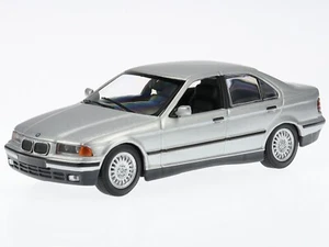 BMW e36 sedan 1992 silver diecast model car 943023303 Minichamps 1:43 - Picture 1 of 4