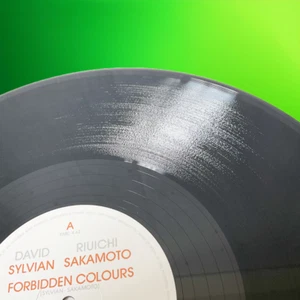 David Sylvian & Ryuichi Sakamoto - Forbidden Colours 12" Vinyl 1983 Virgin VS601 - Picture 1 of 12