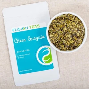 Green Guayusa Tea - Extremely Fresh Loose Leaf - Fusion Teas - Picture 1 of 5