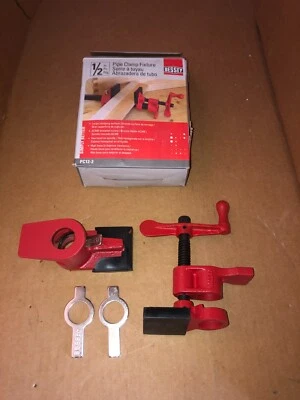 BESSEY PC12-2 Pipe Clamp Cast Iron 1/2 in. Bar Size - image 1 of 4