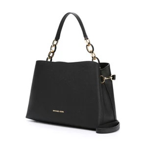Michael Kors Schultertasche Blossom Portia Large East/West 30t6gpal3l schwarz Leder - Bild 1 von 6