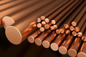 C14500 ALLOY 145 TELLURIUM COPPER BLANK ROUND ROD 1-1/2" DIA X 11" LONG - Picture 1 of 4