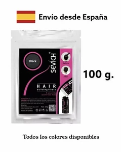 FIBRAS CAPILARES | 100g Bolsa recarga | TODOS LOS COLORES | Sevích | HAIR FIBERS - Imagen 1 de 11