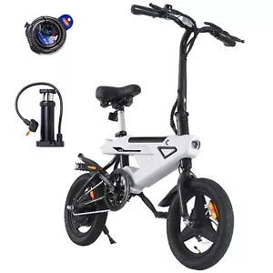 E-Bike 250W 14 Zoll Micro E-bike 36V 11.4Ah Herausnehmbarer Batterie LCD - Bild 1 von 11