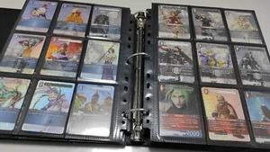 Final Fantasy Tcg Opus wave 1 full FOIL Set Complete FFTCG SPANISH 216 Cards - Picture 1 of 12