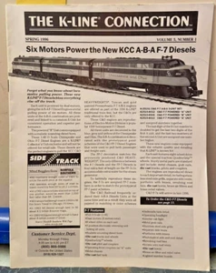The K Line Connection Model Railroading Spring 1996 KCC a-B-A F-7 Diesels - Picture 1 of 2