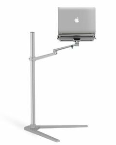 Laptop Desk 3in1 Computer Floor Stand for All 12-17" Laptop/Tablet PC/Smartphone
