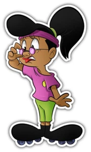 Calcomanía adhesiva para parachoques de coche de dibujos animados Mary Melody - 3"" o 5"" - Imagen 1 de 1