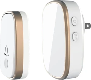 Wireless Doorbell, 1,000Ft Range Loud Enough with 5Volume Levels and Mute Mode D - Picture 1 of 12