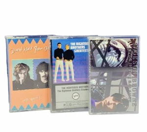 Cassette tape music hit song vtg mix lot 3 Hall Oates Righteous brothers Browne - Picture 1 of 3