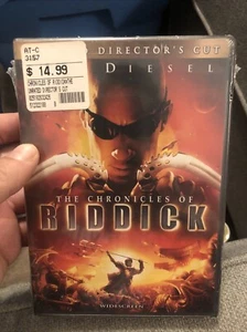 The Chronicles of Riddick - Unrated Director's Cut (DVD, 2004, Widescreen) NEW - Picture 1 of 1