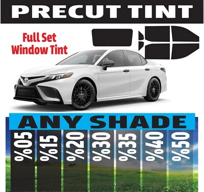 Tinte de ventana precortado para Toyota Camry (juego completo cualquier tono) Foto 1 de 3