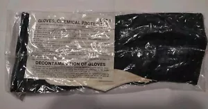 RARO GUANTO PROTETTIVO CHIMICO PPE MILITARE USA SIGILLATO 1 PAIO TUTA BIOLOGICA - Foto 1 di 6