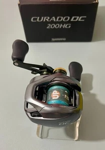 USED Shimano 22 CURADO DC 200HG 7.4:1 Right Hand Casting Reel with box - Picture 1 of 7